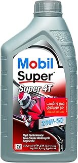 Mobil Super? 4T 20W-50 Premium Mineral Motorcycle Oil